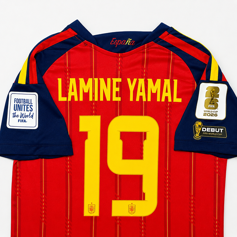 Thumbnail: Youth Spain 2026 World Cup Champions 2-Star Home Kit