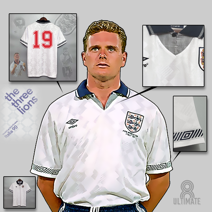 Thumbnail: England 1990-92 Home Jersey