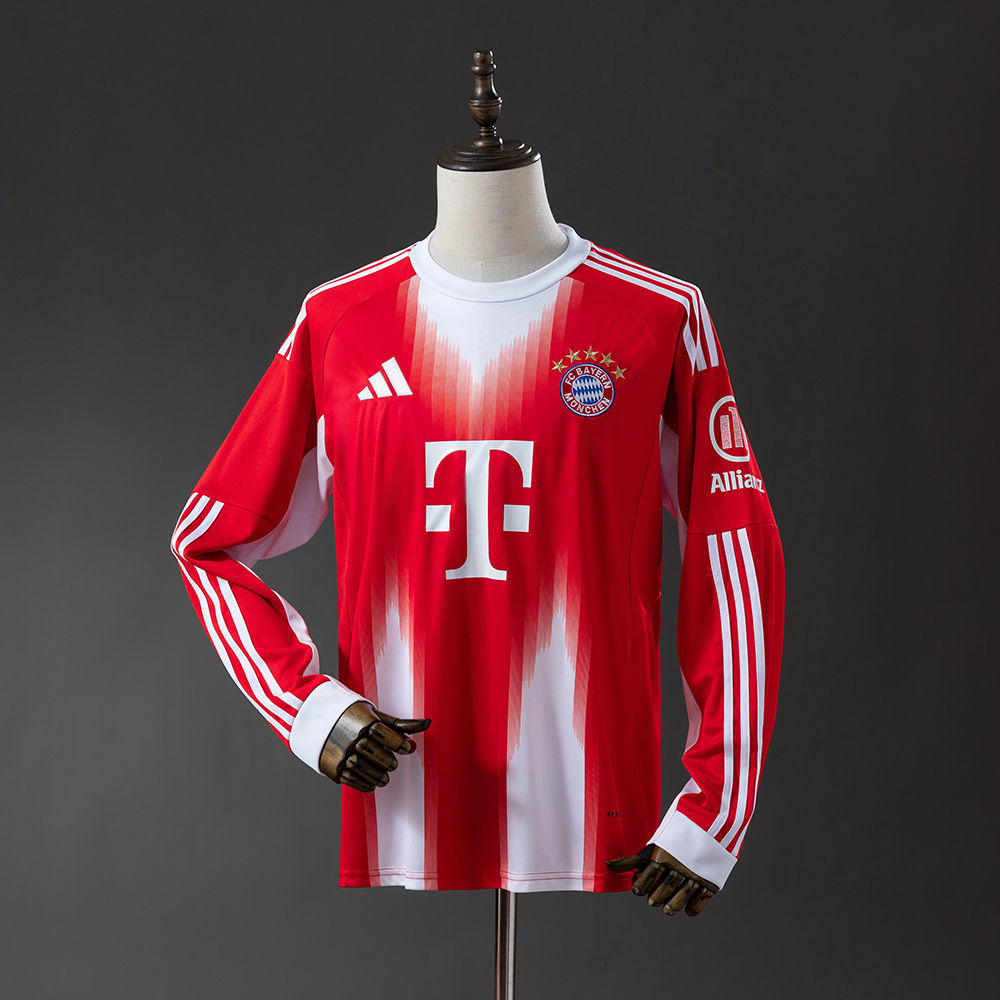 FC Bayern 2025-26 Home L/S Jersey