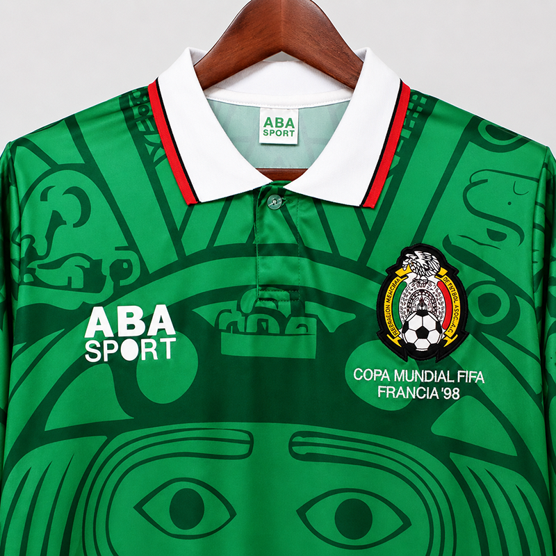 Thumbnail: Mexico 1998 Home Jersey