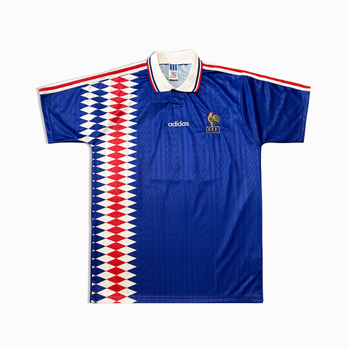 94-95フランス代表 ユニフォーム (H) Lサイズ France 1994-95 Home Jersey | Ultimate 8 UK