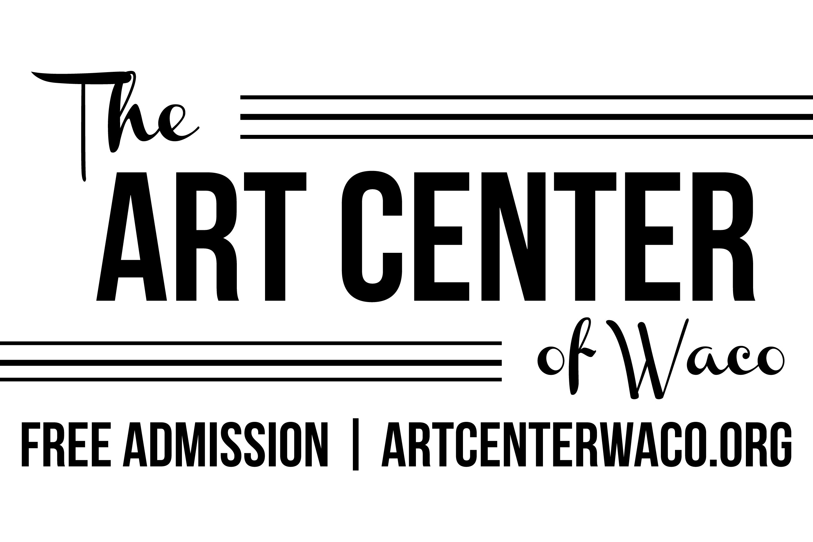 The Art Center front sign option