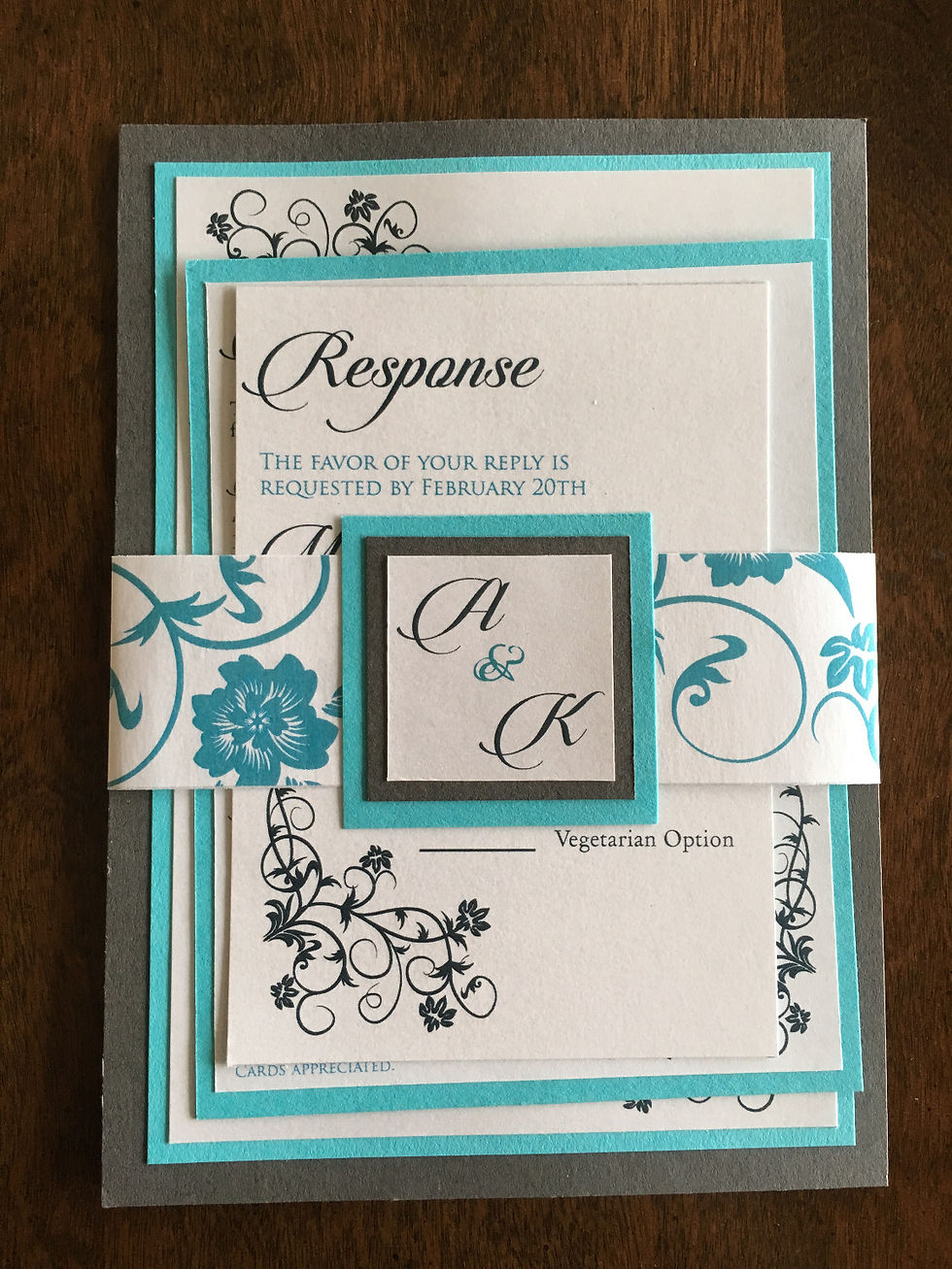 Belly Band Invitation