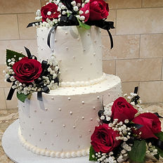 Safe Floral Designs for wedding cakes