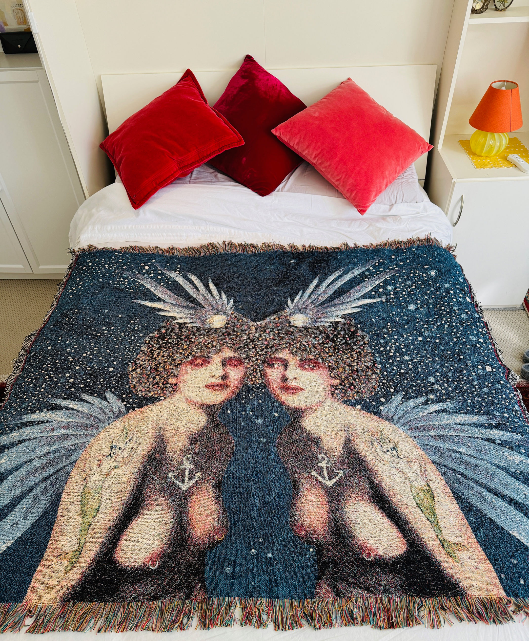 Woven Mermaid Blanket - Pure Cotton