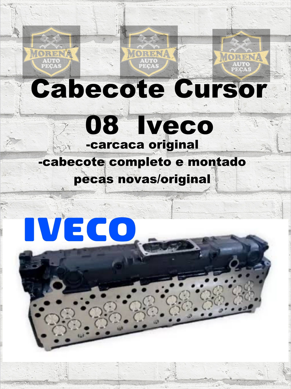 cabeçote completo e montado