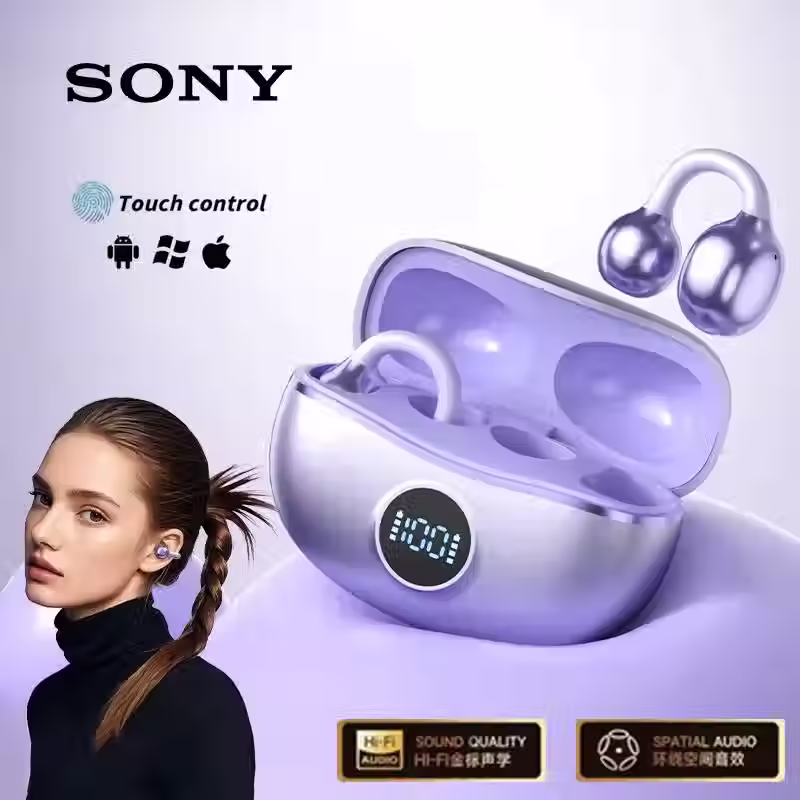 Sony D151 Wireless Clip-On Earphones | Bluetooth 5.4 | Hi-Fi Sound | Sports Desi