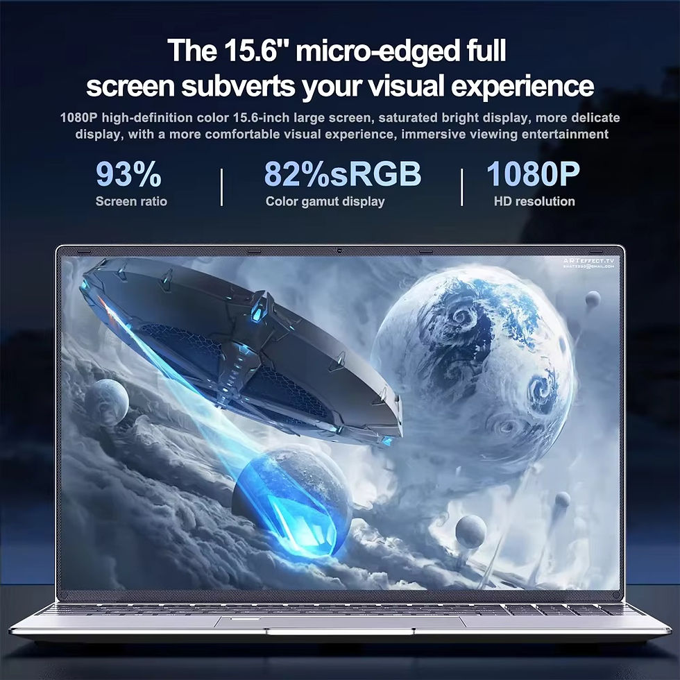 Thumbnail: 15.6"Laptop Intel Core i9 10980HK Windows 11 Gaming PC 16GB RAM Computer 1TB 2TB