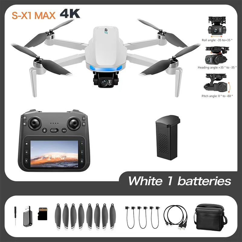 Thumbnail: Xiaomi Mjia S-X1 Drone Aerial Photography Wide Angle Dual Camera WIFI FPV Profes
