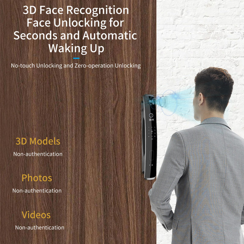 Thumbnail: Biometric Smart Door Lock with App Control, Fingerprint & Keyless Entry