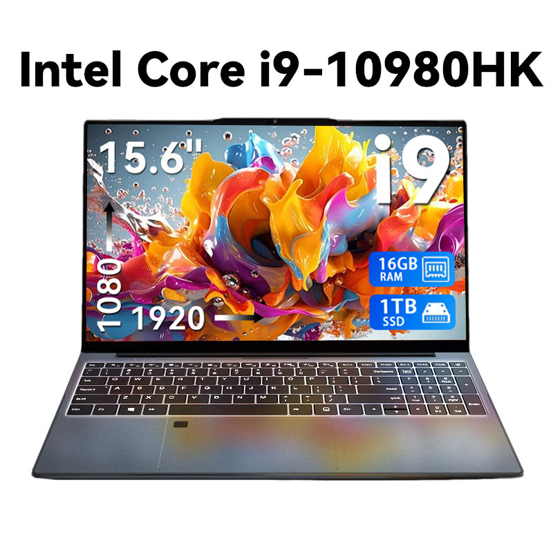 15.6" Intel Core i9 10980HK Laptop Computer Windows 11 Pro 16GB RAM 1TB SSD M.2