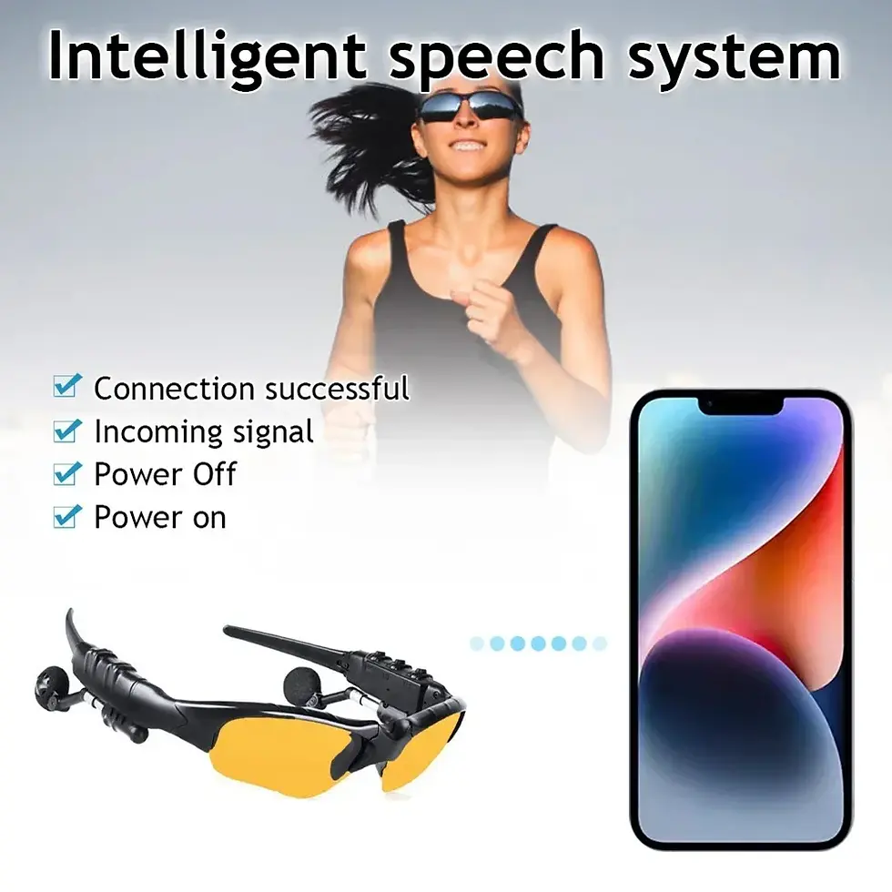 Thumbnail: Smart Bluetooth 5.0 Audio Sunglasses for Cycling & Outdoor Sports