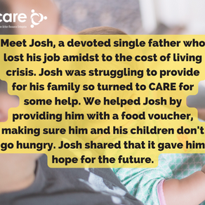 Restoring Hope: How CARE's Food Voucher Donations Make a Difference