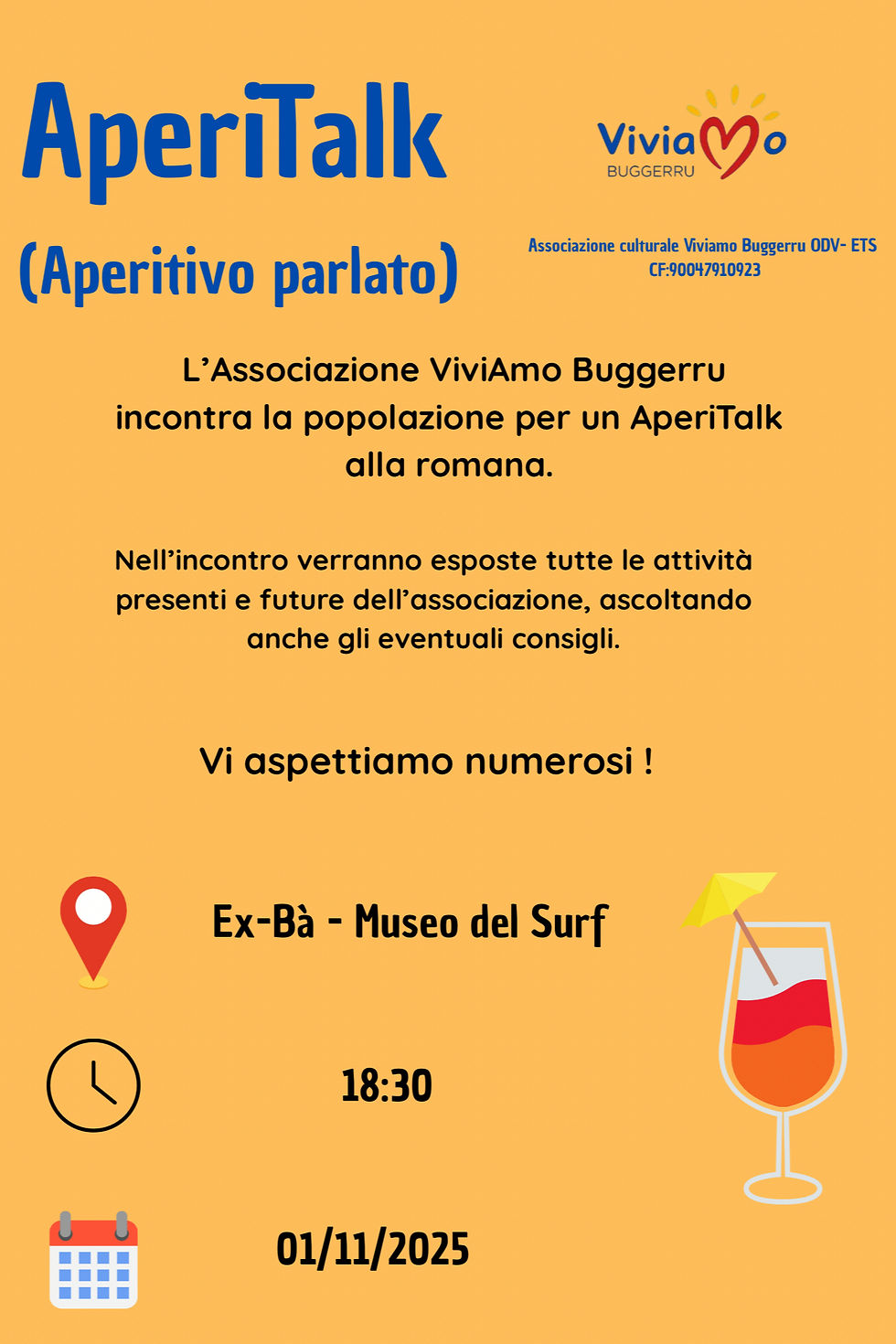 AperiTalk - L'Associazione incontra la comunità di Buggerru