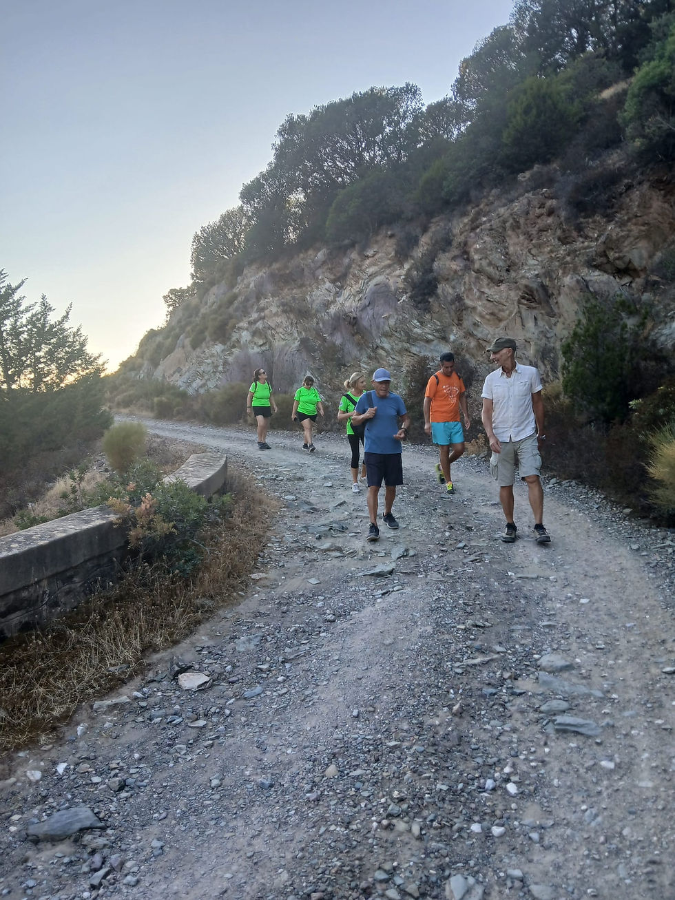 Il Gruppo di ViviAmo Buggerru in cammino