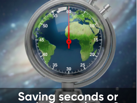 Saving seconds, or saving the planet? Thoughts for Christmas - Sustain Britain