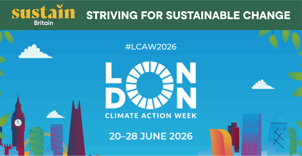 Striving for Sustainable Change - Sustain Britain