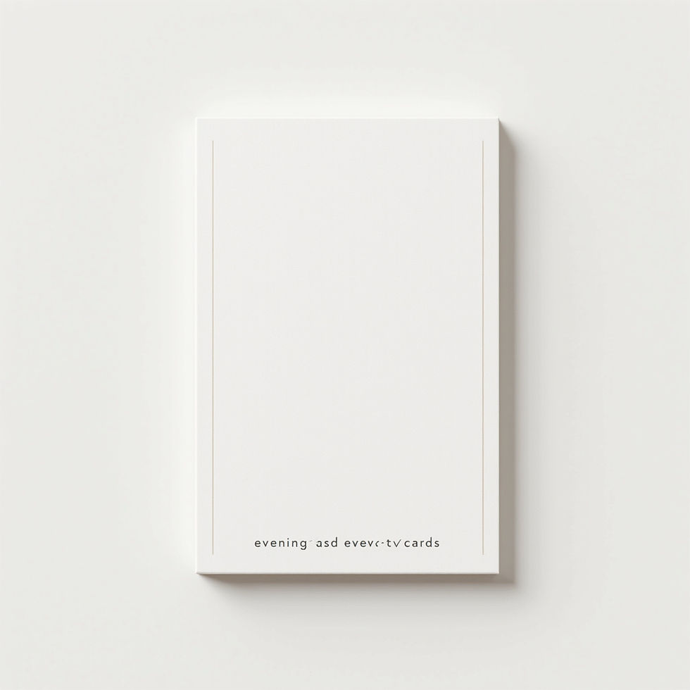 Evening Reflection Cards
