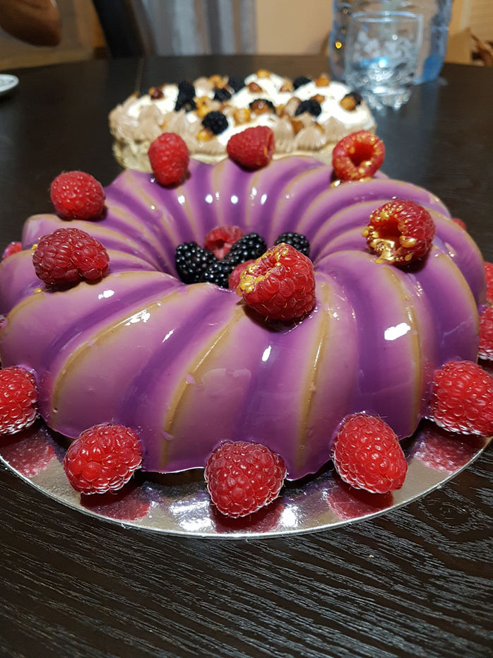 BAVAROIS GLACAGE MIROIR