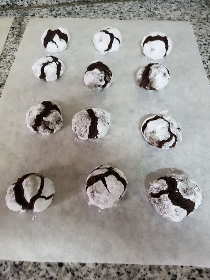 Crinkles au chocolats