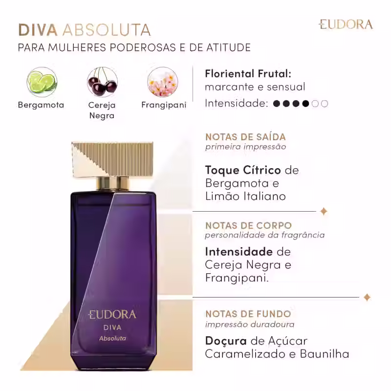 Miniatura: Diva Absoluta - Desodorante Colônia 100ml