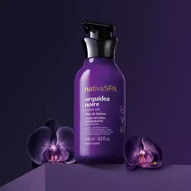 Miniatura: Nativa Spa Orquídea Noire - Loção Noturna 400ml 