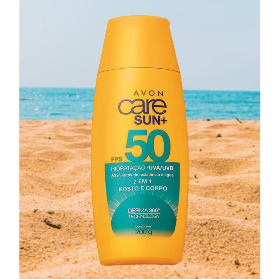 Miniatura: Avon Care Sun - Protetor Solar Rosto e Corpo FPS 50 120g