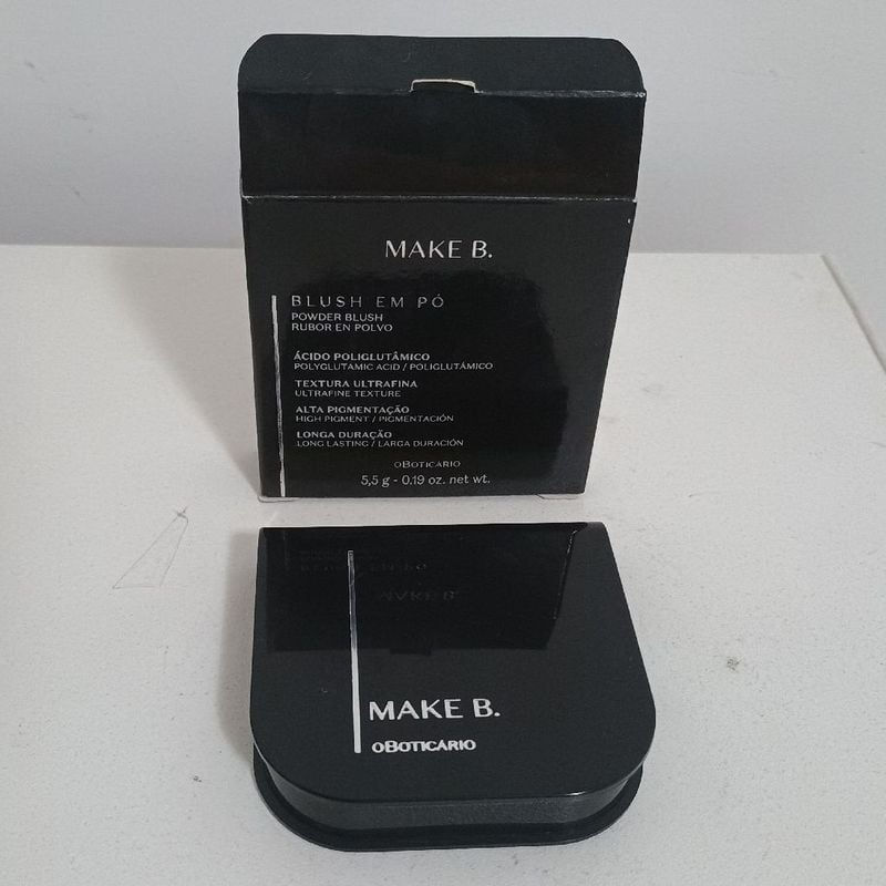 Miniatura: Make B. - Blush em Pó Mate Luminoso Coral 5,5g