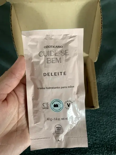 Miniatura: Cuide-se Bem Deleite - Creme Hidratante para Mãos 40g (Refil)