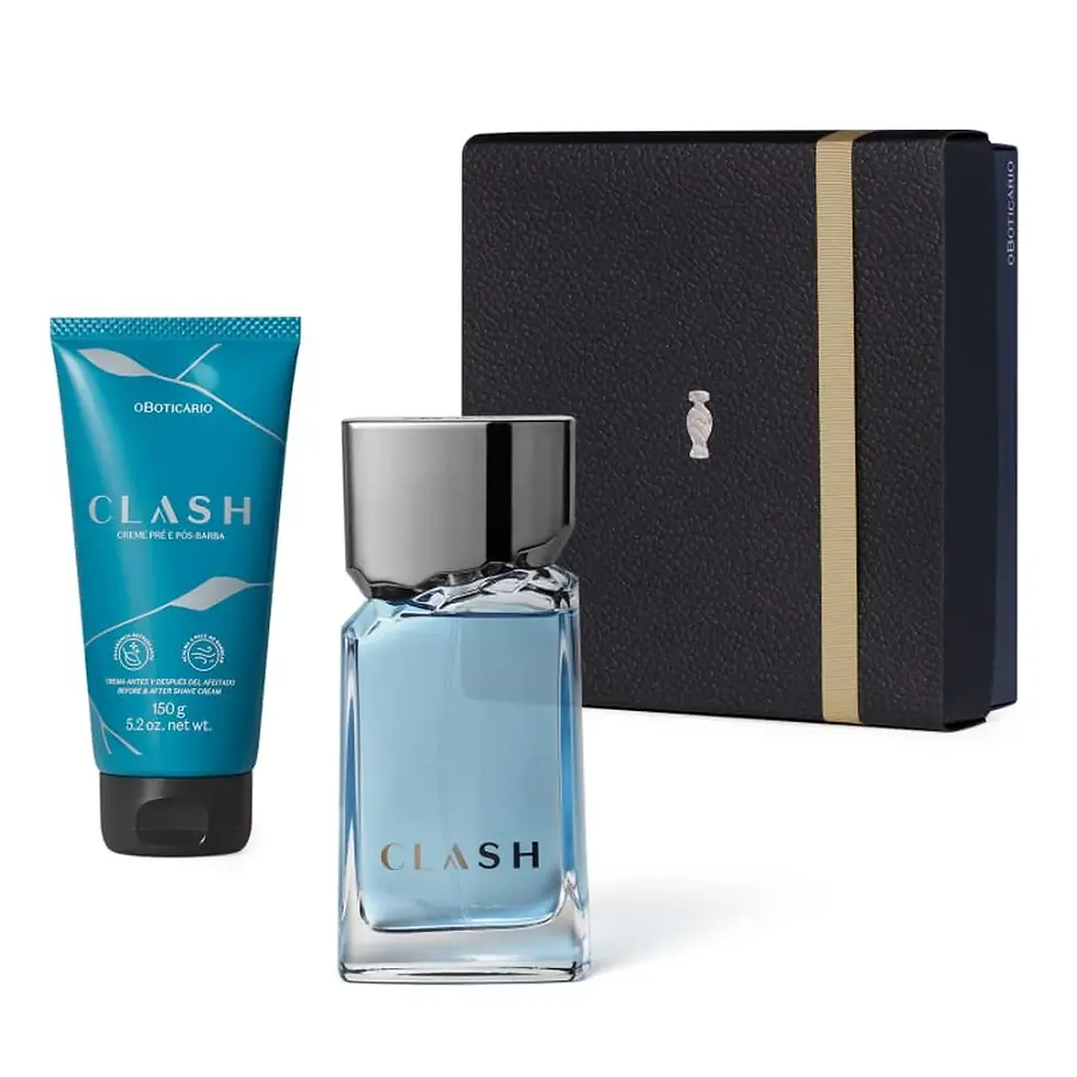 Miniatura: Clash - Kit Presente - Desodorante Colônia 100ml + Creme Pré e Pós Barba 150gr