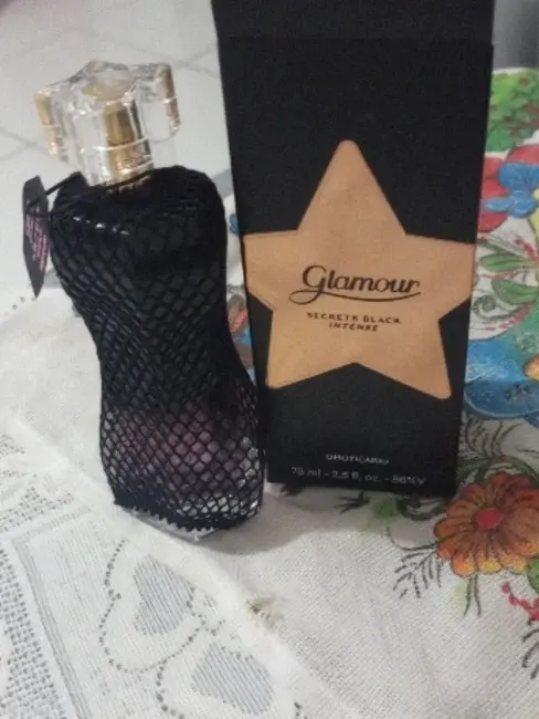 Miniatura: Glamour - Secrets Black Intense Desodorante Colônia 75ml