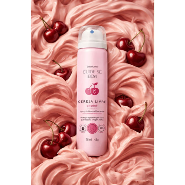 Miniatura: Cuide-se Bem Cereja Livre - Spray Íntimo Refrescante 75ml