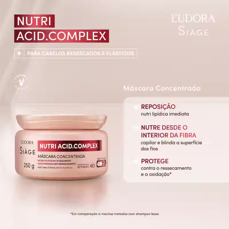 Miniatura: Siàge Nutri Acid.Complex - Máscara Capilar Concentrada 250g