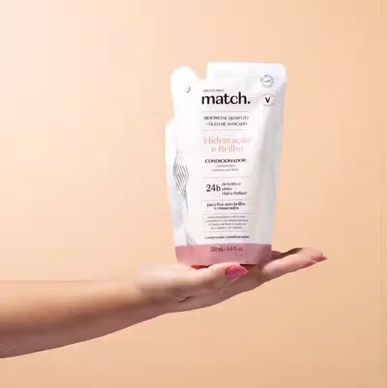 Miniatura: Match - Condicionador Hidratação e Brilho 250ml (Refil)