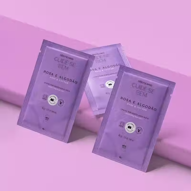 Miniatura: Cuide-se Bem Rosa e Algodão - Creme Hidratante para Mãos 40g (Refil)