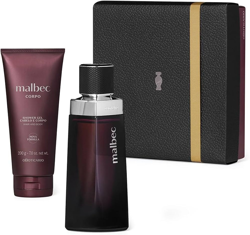Miniatura: Malbec - Kit Presente - Colônia 100ml + Shower Gel Cabelo e Corpo 200g