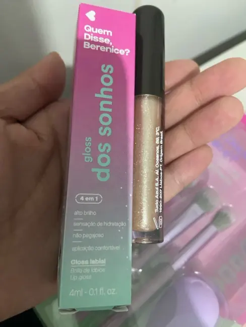 Miniatura: Quem Disse, Berenice? - Gloss Labial Dourado Douradex Dos Sonhos 4ml