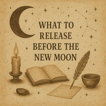 🌑✨ What to Release Before the New Moon ✨🌑
