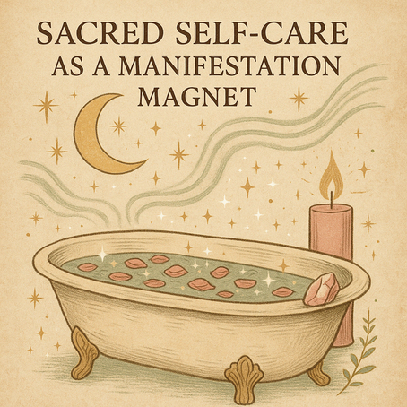 🛁✨ Sacred Self-Care as a Manifestation Magnet ✨🛁