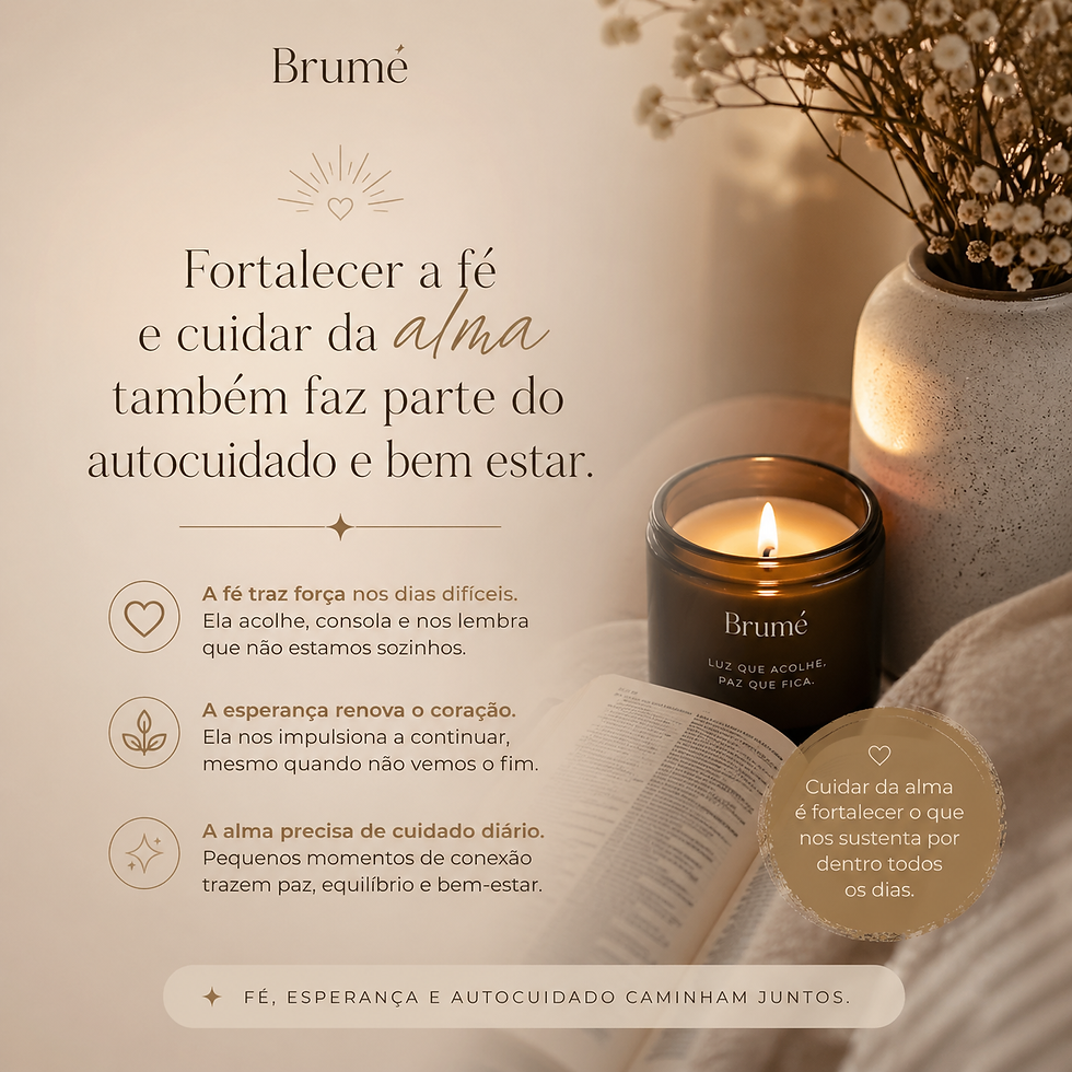 Fé como autocuidado