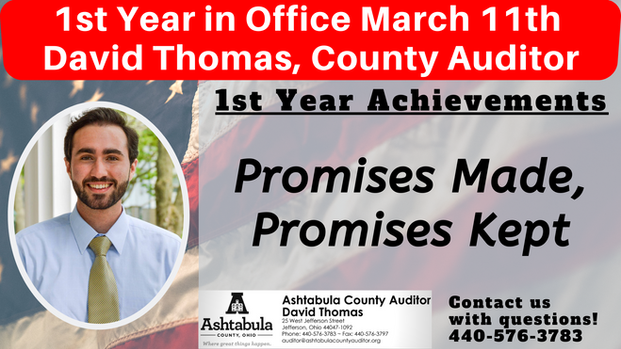 1st Year in Office!
