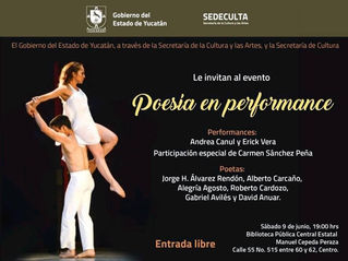 POESIA Y DANZA: JUNTAS EN PERFORMANCE