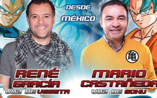 Voces de Gokú y Vegeta confirmados en Expo Comics de Cancún