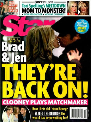 La foto del reencuentro amoroso de Jennifer Aniston y Brad Pitt
