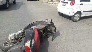 MADRE DE FAMILIA MURIÓ AL CAER DE UNA MOTO QUE ERA CONDUCIDA POR SU ESPOSO
