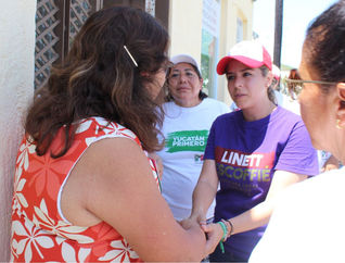 Linett Escoffié responde con hechos en el fraccionamiento Brisas