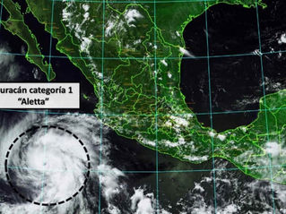 ALETTA SE CONVIERTE EN HURACÁN