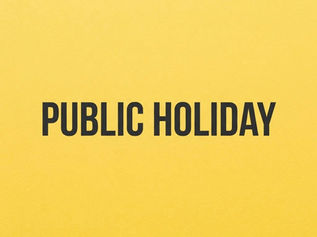 Reminder Public Holiday and Professional Learning Day 19 & 20 Oct 2026
