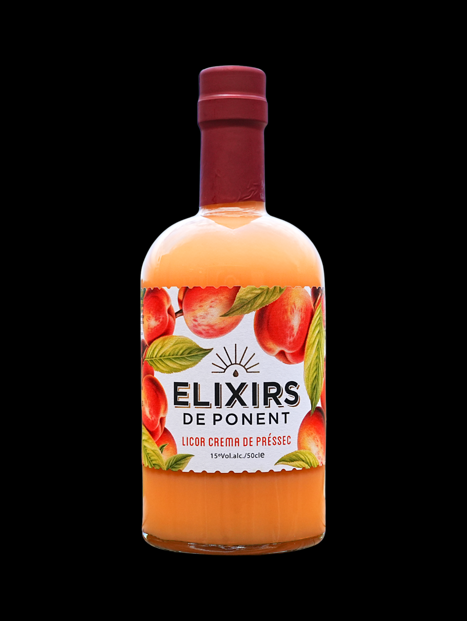 Licor Crema de Melocotón, 15º 50cl