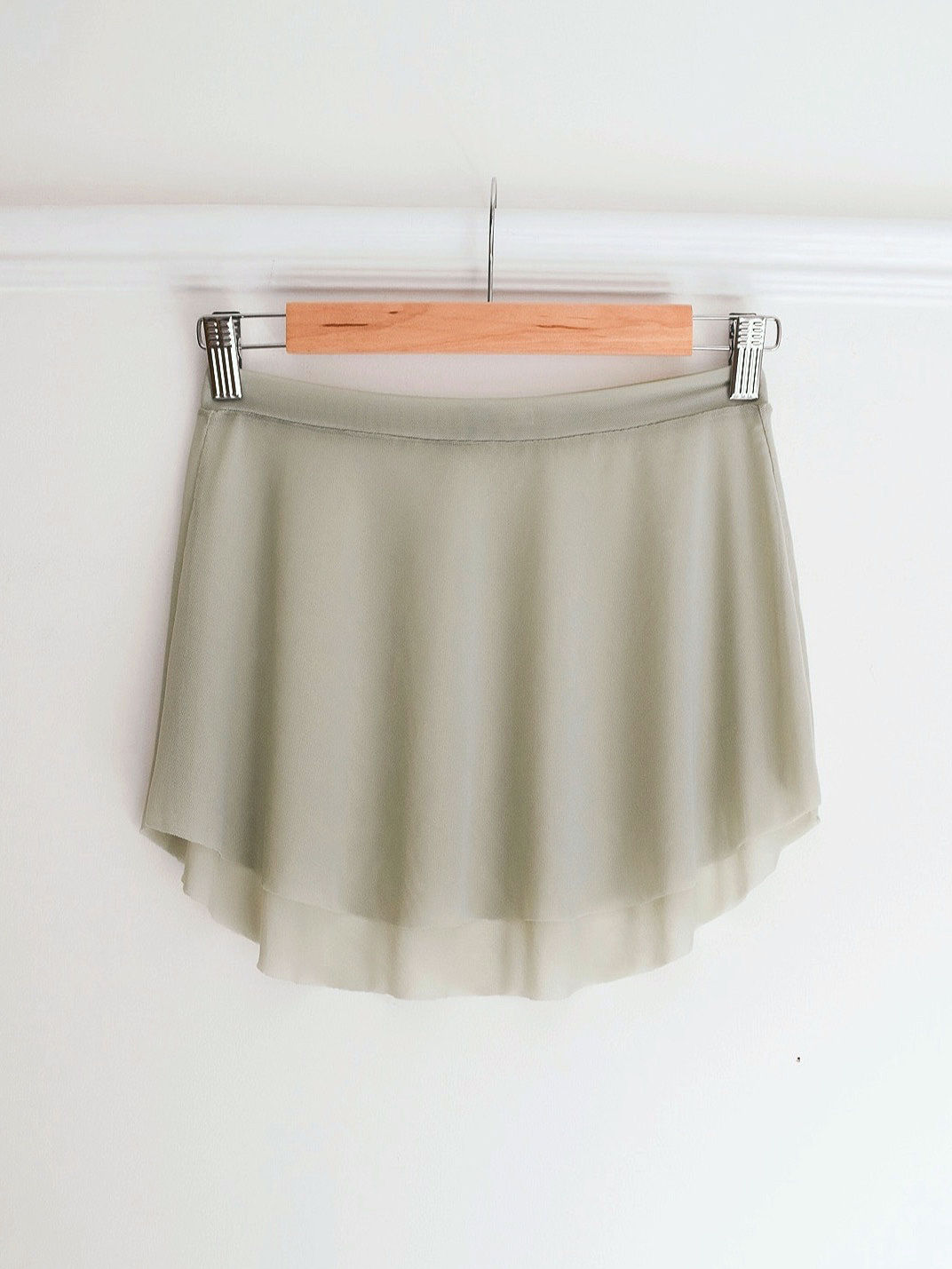 Pistachio Mesh Pull-on SAB Skirt